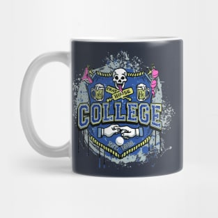 College Frat House Logo Mug